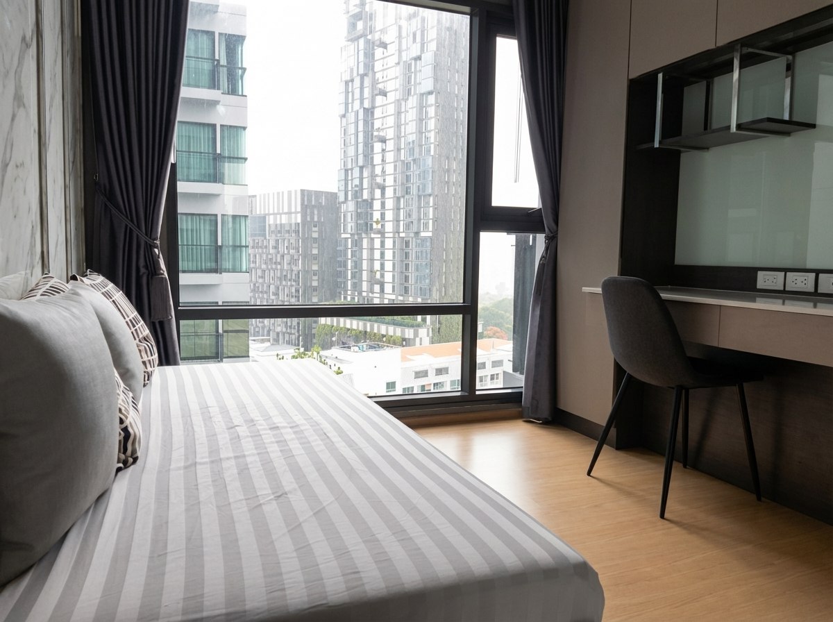 รูป 🏡✨ ขายด่วน! คอนโดหรู RHYTHM Sukhumvit ทำเลทอง ใกล้ BTS ทองหล่อ
เพียง 7.9 ล้าน! พื้นที่ 54 ตร.ม. 2 ห้องนอน สเปคครบจบในโครงการเดียว - รูปที่ 8/9