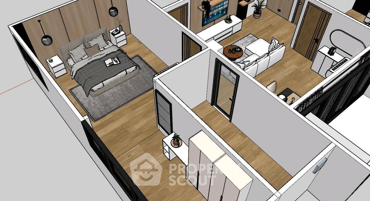 รูป คอนโด 2-ห้องนอน ที่ บ้านรัชดา ใน วังทองหลาง (ID 3421571) - รูปที่ 3/12