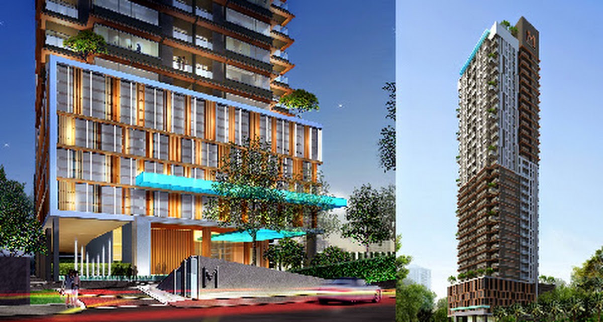 รูป 🏢 M Phayathai 1 Bed Condo | 43 sqm | EB-75449 💰 Rent 28,000 THB/mth 🚉 Near Victory Monument BTS - รูปที่ 1/1