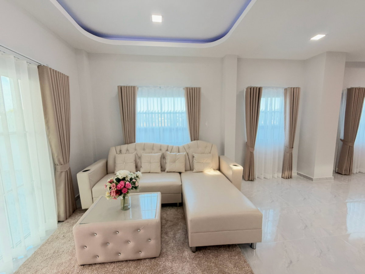 รูป บ้านแฝดสไตล์บ้านเดี่ยว รีโนเวทใหม่ มบ.บุรีรมย์ ถนนเลียบคลองสอง23 ซอยบุรีรมย์21 คลองสามวา เฟอร์นิเจอร์สวยพร้อมอยู่ - รูปที่ 7/19