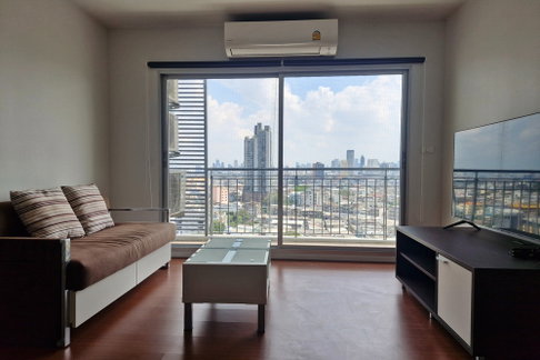 🔥 For Rent !!🔥 The Niche Taksin, 2 bedroom, 2 bathroom, high floor 16++, big size !! Code C20261000019 furnished, ready to move in📣📣