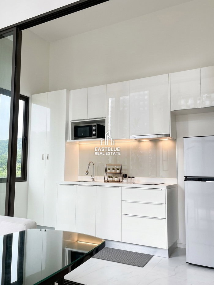 picture For Sale: Chewathai Residence Asoke Condo 🏙️ Makkasan Garden View, Private Corner Unit - 3/8