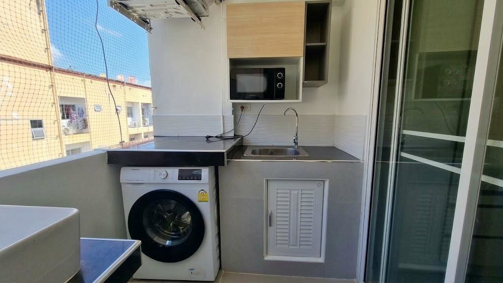รูป ให้เช่า PP Condo ตึก E ชั้น 6 ใกล้แยกหนองประทีป 1 นอน เฟอร์ครบ พร้อมเข้าอยู่ 6,500/เดือน (ID:662CR) - รูปที่ 5/8