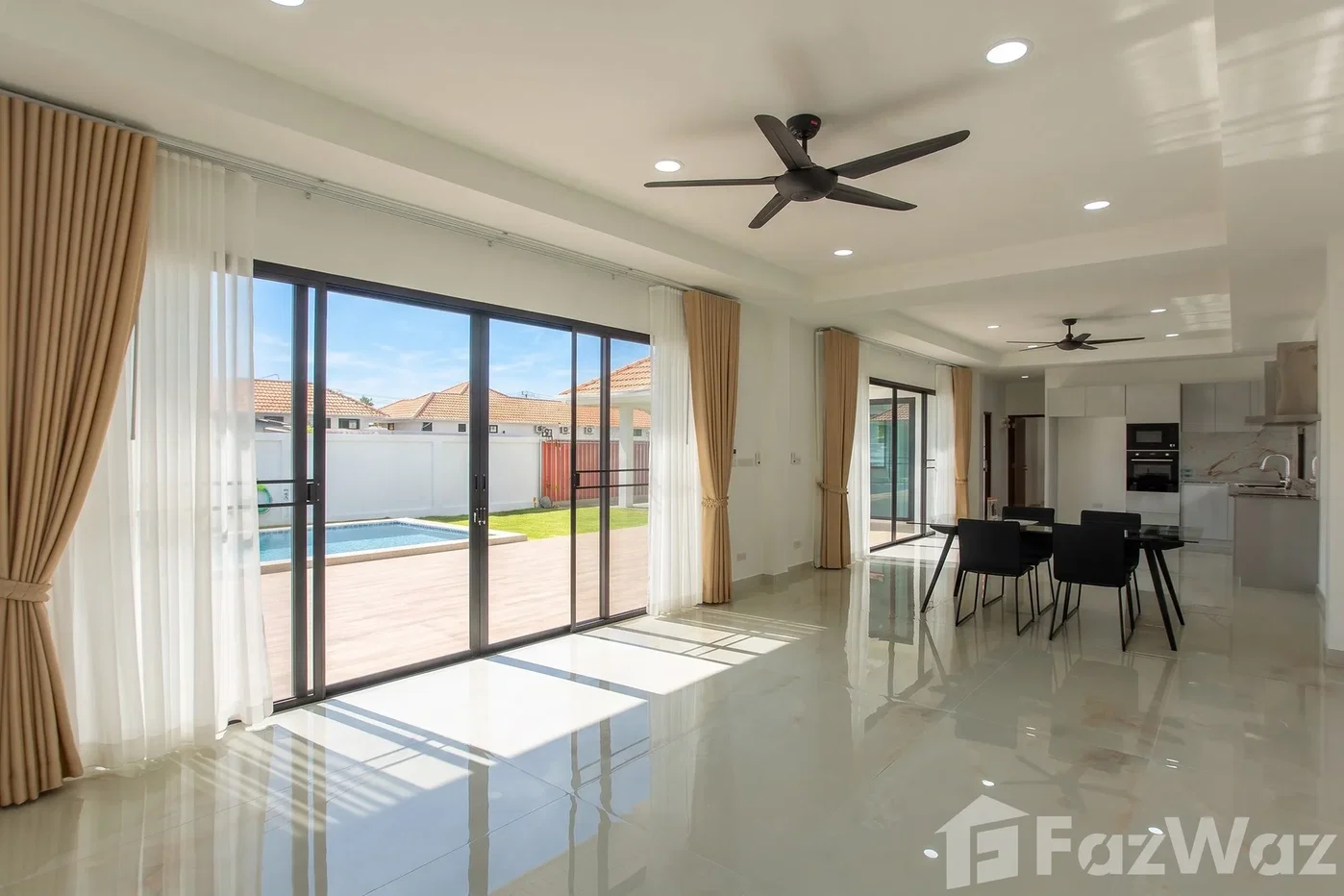 รูป ขาย วิลล่า 3 ห้องนอน ในโครงการ เขมณัทรา 1058080 - รูปที่ 10/15