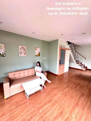 Townhouses for rent Bung Nong Khot Khon Kaen : Brand new, ready-to-move-in townhome for rent. Excellent location near Nonthan Market in Khon Kaen city.