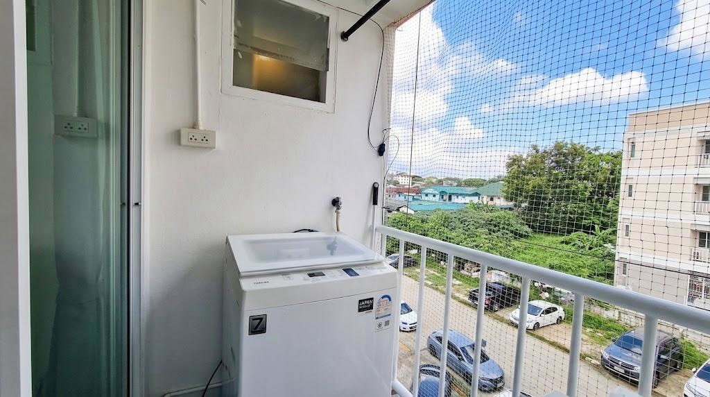 รูป ให้เช่า PP Condo ตึก F ชั้น 4 ใกล้แยกหนองประทีป 1 นอน เฟอร์ครบ พร้อมเข้าอยู่ 6,500/เดือน (ID:663CR) - รูปที่ 6/6