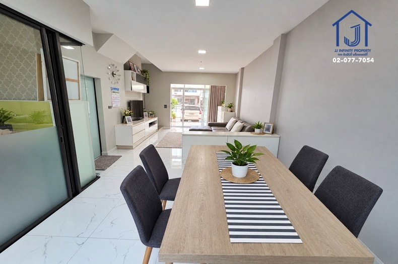 รูป ขายทาวน์โฮม 3 ชั้น The Terrace รามอินทรา 65 ใกล้ทางด่วนฉลองรัช,รถไฟฟ้าสายสีชมพู - รูปที่ 13/17
