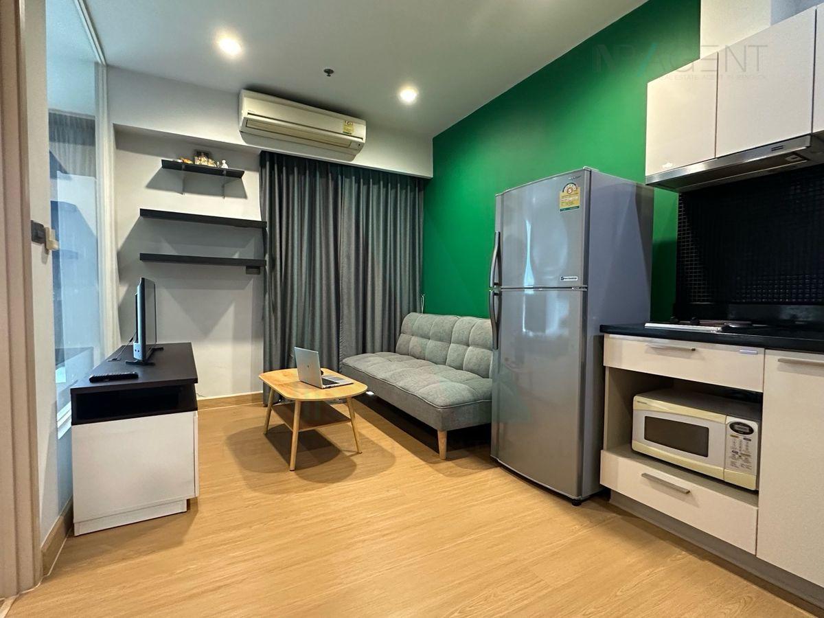 รูป 📌 ให้เช่าคอนโด ฟิวส์ สาทร-ตากสิน อาคาร 1 ชั้น 12 1 ห้องนอน ขนาด 33 ตรม ใกล้ Platfrom วงเวียนใหญ่ - รูปที่ 8/8