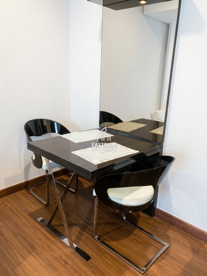 picture Ivy Ampio for Rent! Luxury Studio Condo, 30 sqm, near MRT Thai Cultural Centre 🏙️🌟 - 2/9