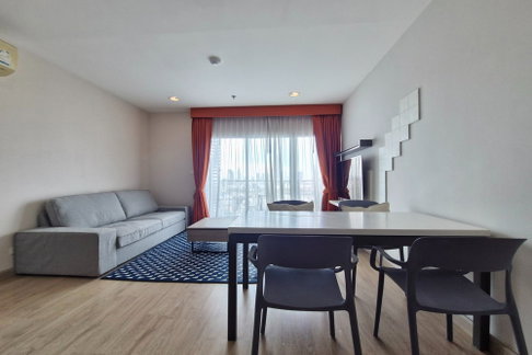  For Rent !! Centric Sathorn-St.Louis, 2 bed, 2 bath, high floor, Kitchen closed, Fixed car parking !! Code C20261000014 furnished, ready to move in📣