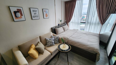 🥳[Rent] The Origin Lardprao-Bangkapi. Fl.8th*Fully Furnished *Near MRT Bangkapi💚Line id: @thefirstagent [RAR2610-2679]