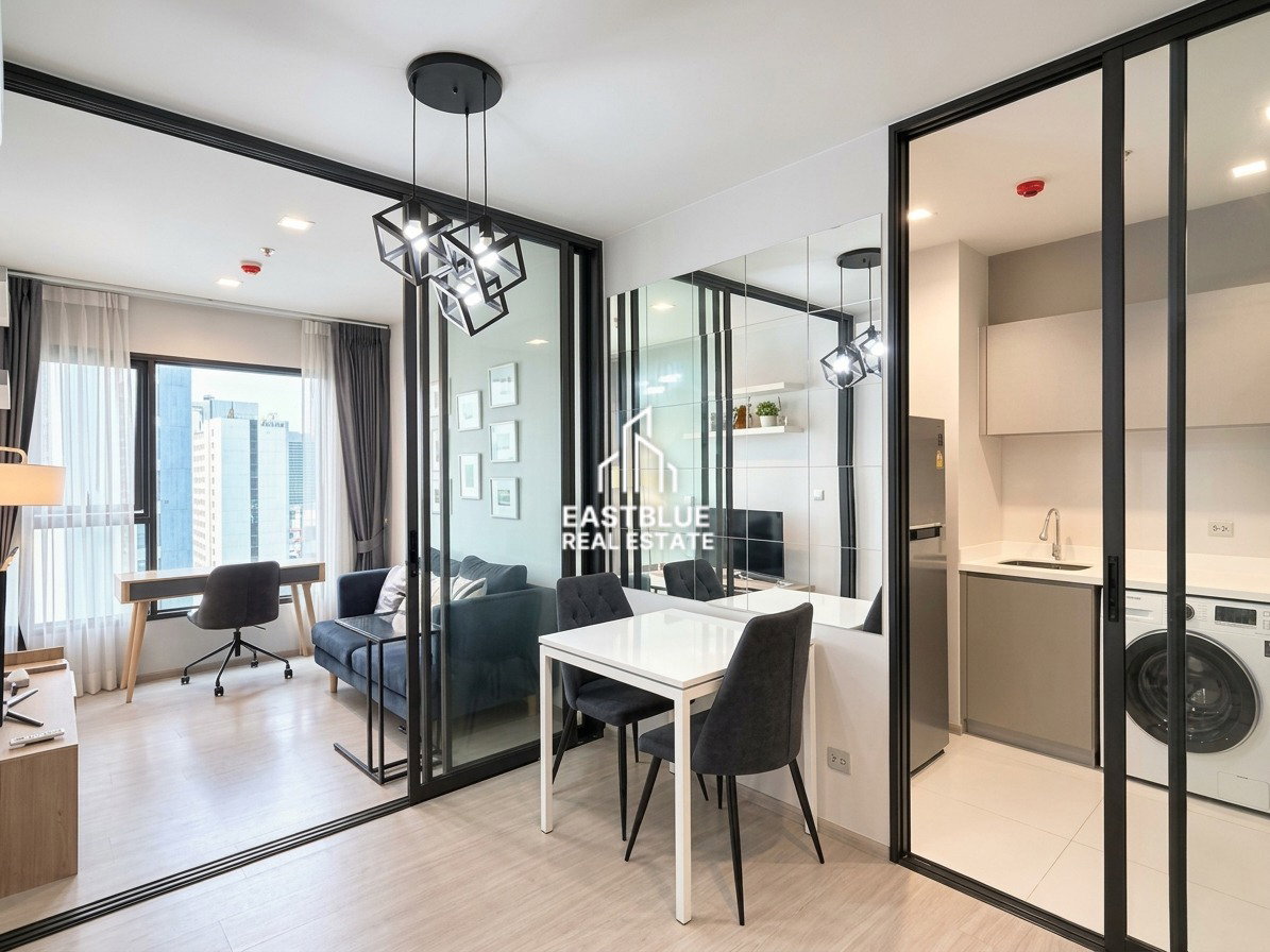 picture For Rent: Life Asoke - Rama 9 Condo 🏙️ High Floor, Great View, Near MRT Phra Ram 9 - 2/9