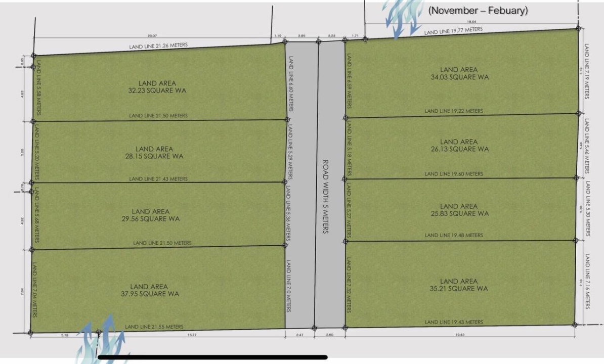 picture Last Remaining Land Plot in Palm Oasis Village, Pattaya - 1,120 sqm - 7/12