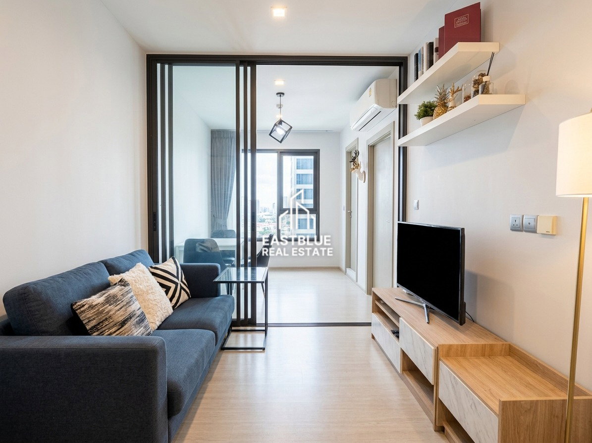 picture For Rent: Life Asoke - Rama 9 Condo 🏙️ High Floor, Great View, Near MRT Phra Ram 9 - 1/9