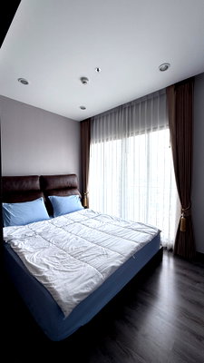 Condos for rent : (Owner post) City view with king-sized bed, smart TV, home-theater sofa // Urbano Rajvithi near MRT sirindhorn