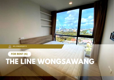 Condos for rent : For rent 📍 THE LINE Wongsawang 📍 Fully furnished with appliances, located near MRT Wongsawang