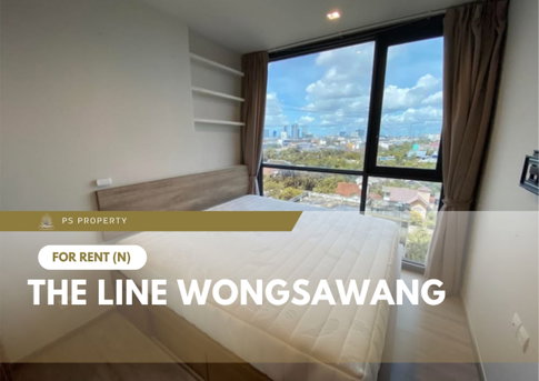 For rent 📍 THE LINE Wongsawang 📍 Fully furnished with appliances, located near MRT Wongsawang