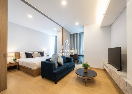รูปภาพ Rent a luxurious 1-bed condo at Siamese Exclusive Queens, near MRT Queen Sirikit.