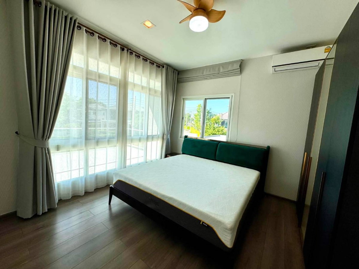 รูป ให้เช่าบ้านเดี่ยว โครงการมัณฑนา ซีรีนเลคเชียงใหม่ 4 ห้องนอน พร้อมเฟอร์ และเครื่องใช้ไฟฟ้า ใกล้นานาชาติลานนา (R1486) T.0946511456 - รูปที่ 12/19