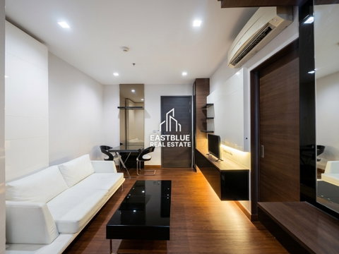 Ivy Ampio for Rent! Luxury Studio Condo, 30 sqm, near MRT Thai Cultural Centre ðïļð