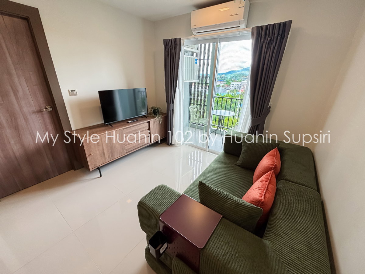 รูป ให้เช่า Room for rent at My style Hua Hin 102 One Bedroom 18,000 THB  33 sqm. - รูปที่ 3/15