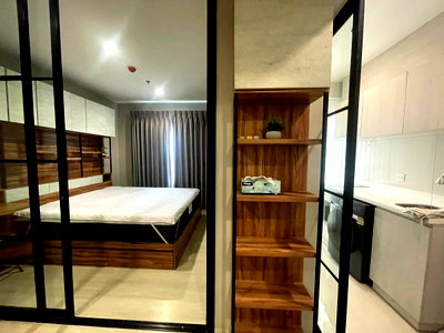 Condos for rent : For Rent Space U ✨ Fully furnished and ready to move in! Life Asoke 1 Bedroom | 30 sq.m., 19th floor | Fully Furnished | 19,000 THB/month SP0049