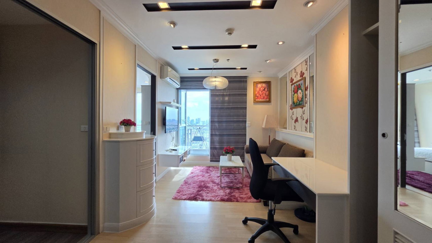 picture RHYTHM Ratchada Condo for Sale, 1 Bed 1 Bath, 46 sqm, Beautiful View! - 4/9