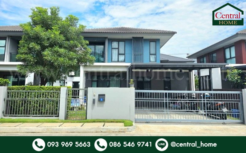 รูป บ้านเดี่ยว เศรษฐสิริ วงแหวน-ลำลูกกา บ้านทำเลดี โครงการติดถนน ลำลูกกา - รูปที่ 1/22
