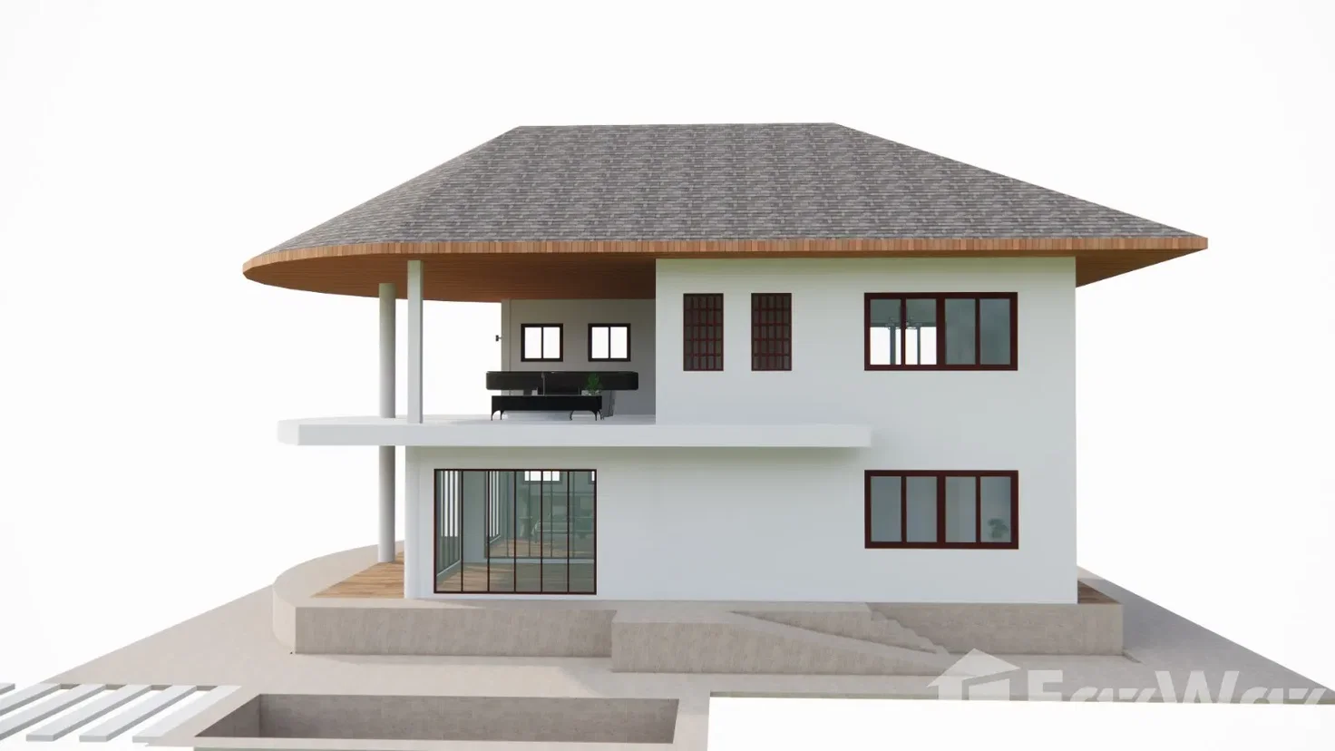 รูป ขาย บ้านเดี่ยว 3 ห้องนอน ใน ตลิ่งงาม, สุราษฎร์ธานี 6855036 - รูปที่ 13/24