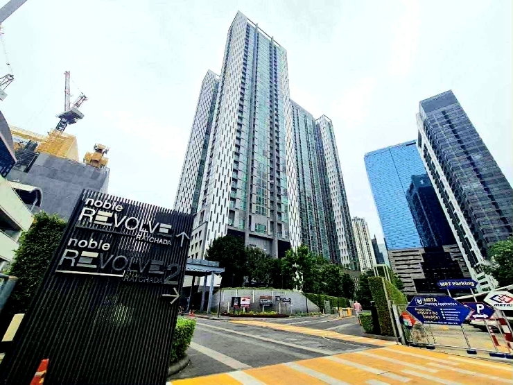 รูป ให้เช่าคอนโด2ห้องนอน โนเบิลรีวอลฟ์รัชดา2 Noble revolve Ratchada2 MRT ศูนย์วัฒนธรรม - รูปที่ 10/10