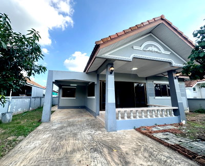 Houses for rent Muang Nakhon Ratchasima Nakhon Ratchasima : Detached House for Rent at Rung Niran 7 Village, Sam Yod, Nakhon Ratchasima – 3 Bedrooms, Furnished