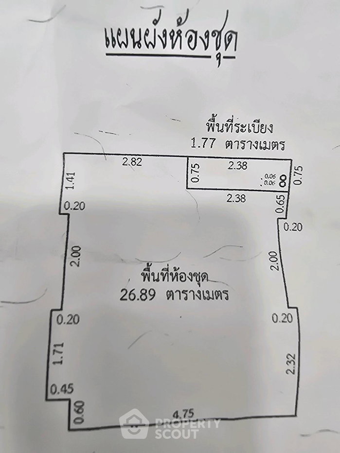 รูป คอนโด 1-ห้องนอน ที่ ริชพาร์ค แอท ทริปเปิ้ล สเตชั่น ใกล้ ARL หัวหมาก (ID 3116152) - รูปที่ 10/10