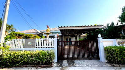 เช่าบ้านเดี่ยว ม.ศิลปากรวิทยาเขตสารสนเทศเพชรบุรี : บ้านเช่าหัวหิน สมอโพรง 2 ห้องนอน 2 ห้องน้ำ พร้อมเฟอร์นิเจอร์ เข้าอยู่ 27 ต.ค. 2569 เพียง 12,000 บาท/เดือน