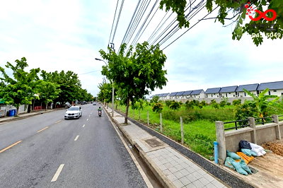 ที่ดิน สะพานใหม่ : ขายที่ดินถมแล้ว 1 ไร่ ติดถนนเพิ่มสิน สายไหม ใกล้รถไฟฟ้า BTS สายสีเขียว