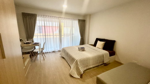 Condo for rent near Bangkok University, Future Park Rangsit, Space U 🔥 Twize | 30 sq.m. | Only 7,500 THB/month
