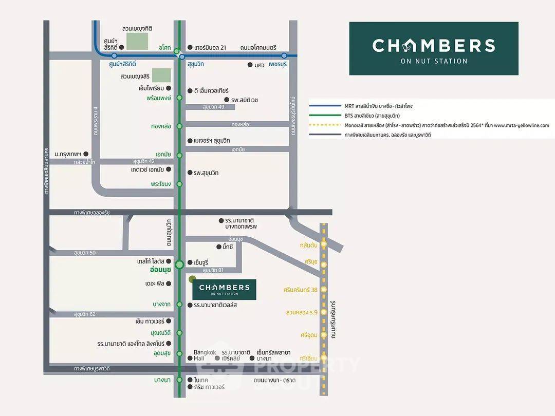 picture 1-BR Condo at Chambers On-Nut Station near BTS On Nut (ID 3421612) - 17/17
