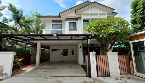 บ้านเดี่ยว2ชั้น ให้เช่า 87ตรว.ถนนสุขาภิบาล 5 วัชรพล ใกล้บิ๊กซี สุขาภิบาล 5 / บิ๊กซี ลำลูกกา