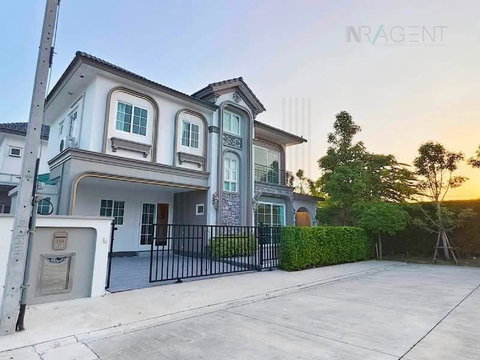📌 For Rent 2-story House GRANDIO BANG NA KM.5 4 bedroom 4 bathroom