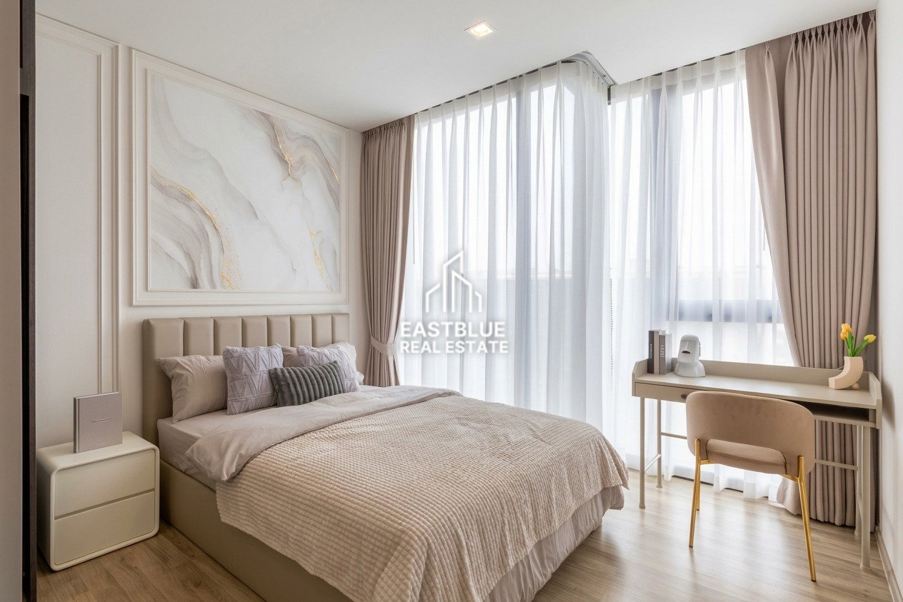 picture For Rent: The Line Jatujak-Mochit Luxury 1-Bed Condo, High Floor! 🏙️✨ - 4/9
