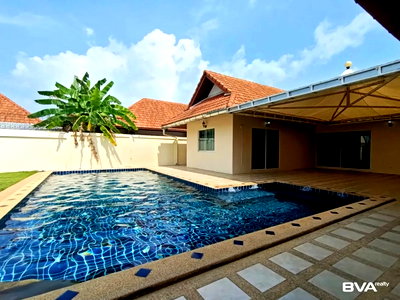 Houses for rent Chonburi : Pool Villa for rent East Pattaya, 4 bedrooms , 4 bathrooms, Siam Country club Road 