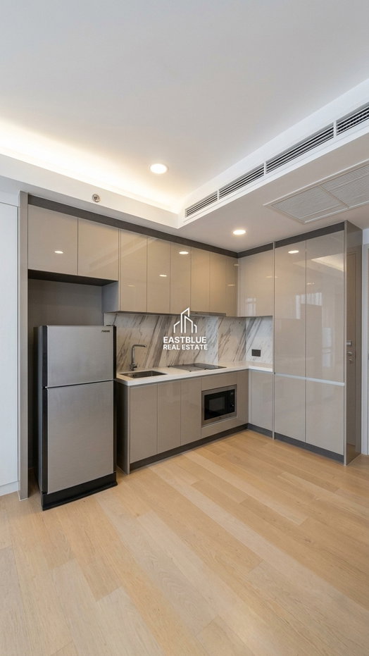 picture Rent a luxurious 1-bed condo at Siamese Exclusive Queens, near MRT Queen Sirikit. - 3/5