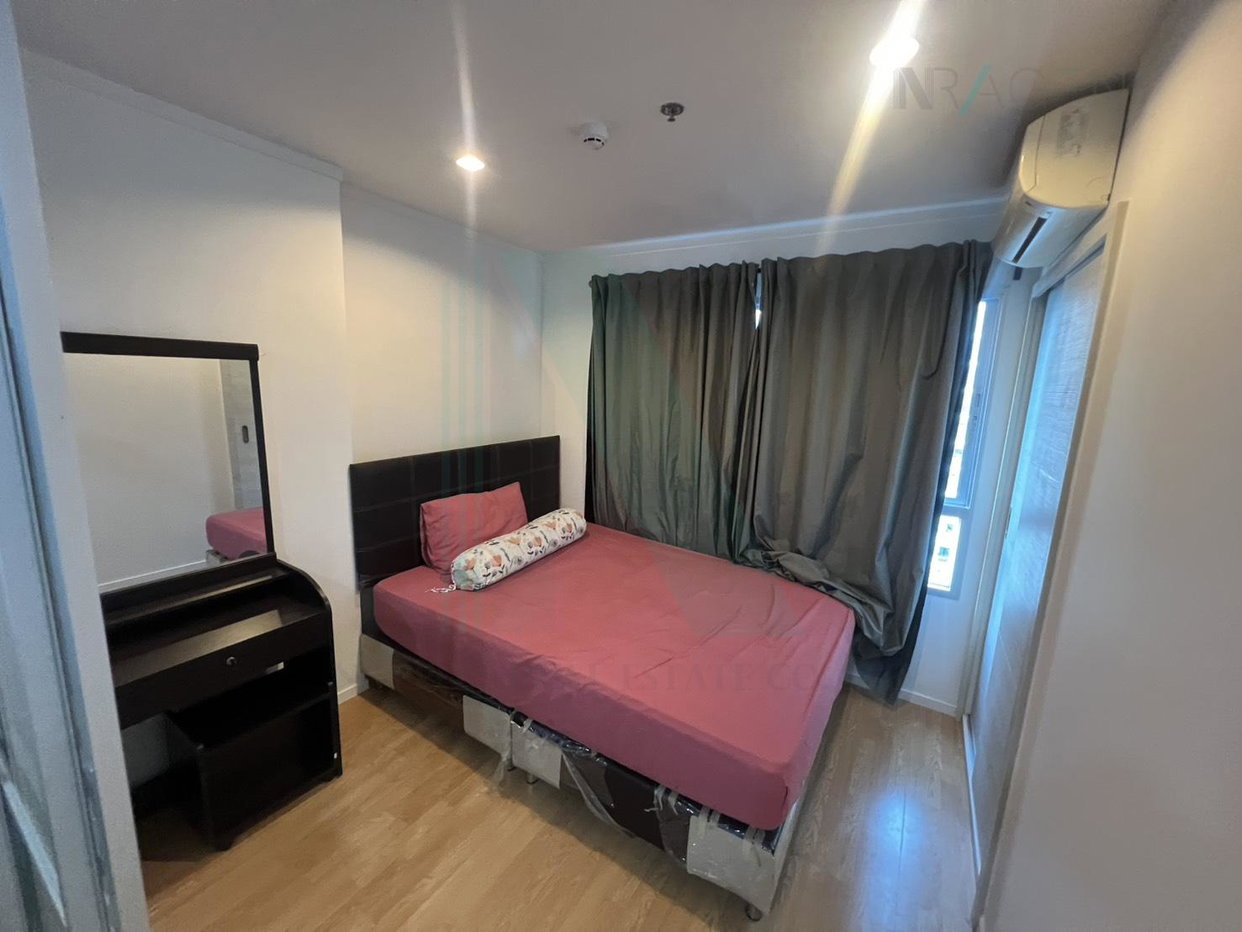 รูป ให้เช่าคอนโด ลุมพินี เพลส ศรีนครินทร์-หัวหมาก สเตชั่น อาคาร ชั้น 24 1 ห้องนอน ขนาด 26 ตรม ใกล้ ซูปเปอร์มาร์เก็ต แม็กซ์แวลู - รูปที่ 4/8
