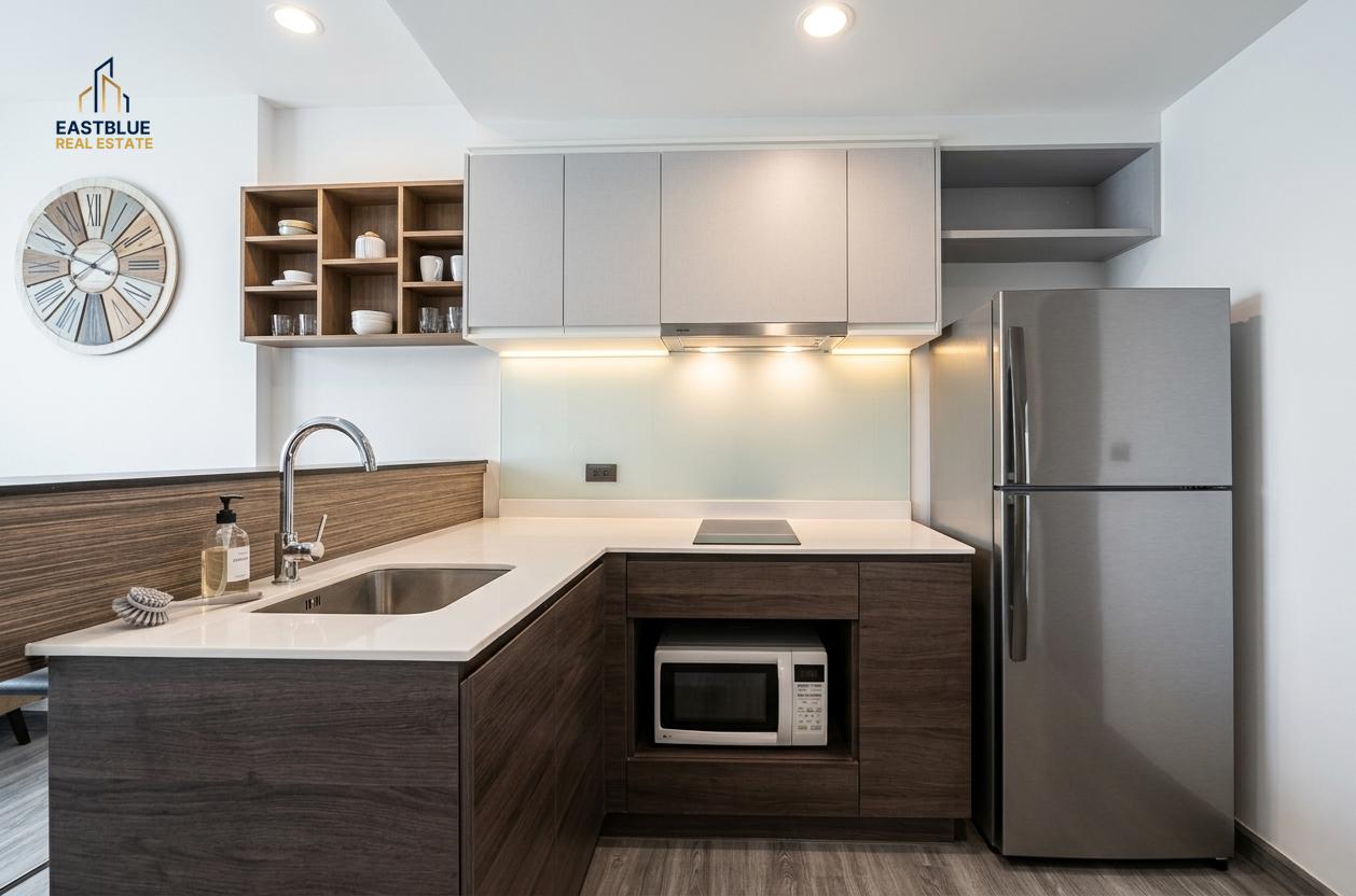 picture For Sale Ceil by Sansiri · 1BR 35 sqm near BTS Ekkamai from THB 3.1M 🌿 - 4/6