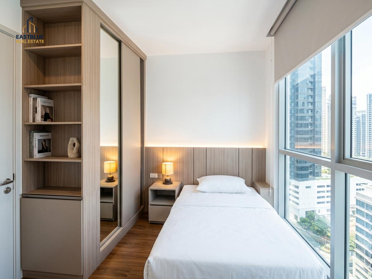 picture Noble Revolve Ratchada 2 — 2-Bed 53.8 sqm, Near MRT Thailand Cultural Centre 🏙️ - 5/6