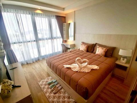 Condo for rent at Ladda Plus Sriracha - comfortable living, close to the sea.