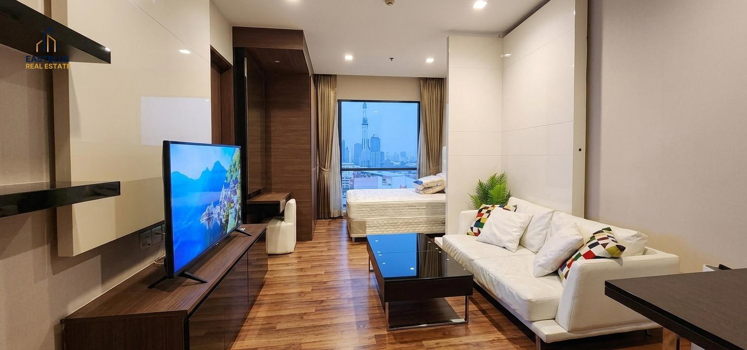 picture For Sale Ivy Ampio Studio near MRT Thailand Cultural Centre 🌇 - 2/6