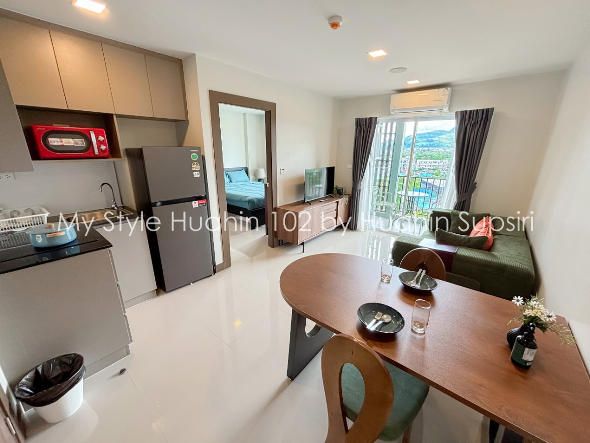 รูป ให้เช่า Room for rent at My style Hua Hin 102 One Bedroom 18,000 THB  33 sqm. - รูปที่ 1/15