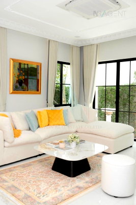 Houses for rent Bangkok : 📌 For Rent 2-story House NANTAWAN RAMA 9 NEW KRUNGTHEPKREETHA 4 bedroom 5 bathroom