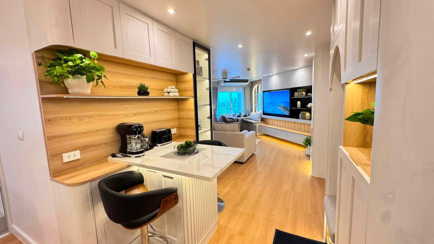 รูป ขายคอนโด Fortune Condo Town 2 ห้องนอน 86 ตร.ม. ใกล้ BTS ช่องนนทรี 7,500,000 บาท 🏢 - รูปที่ 2/9