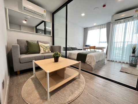 T202 Condo for rent Kave Seed Kaset,near Kaset, very beautiful room, fully furnished, super special price here.